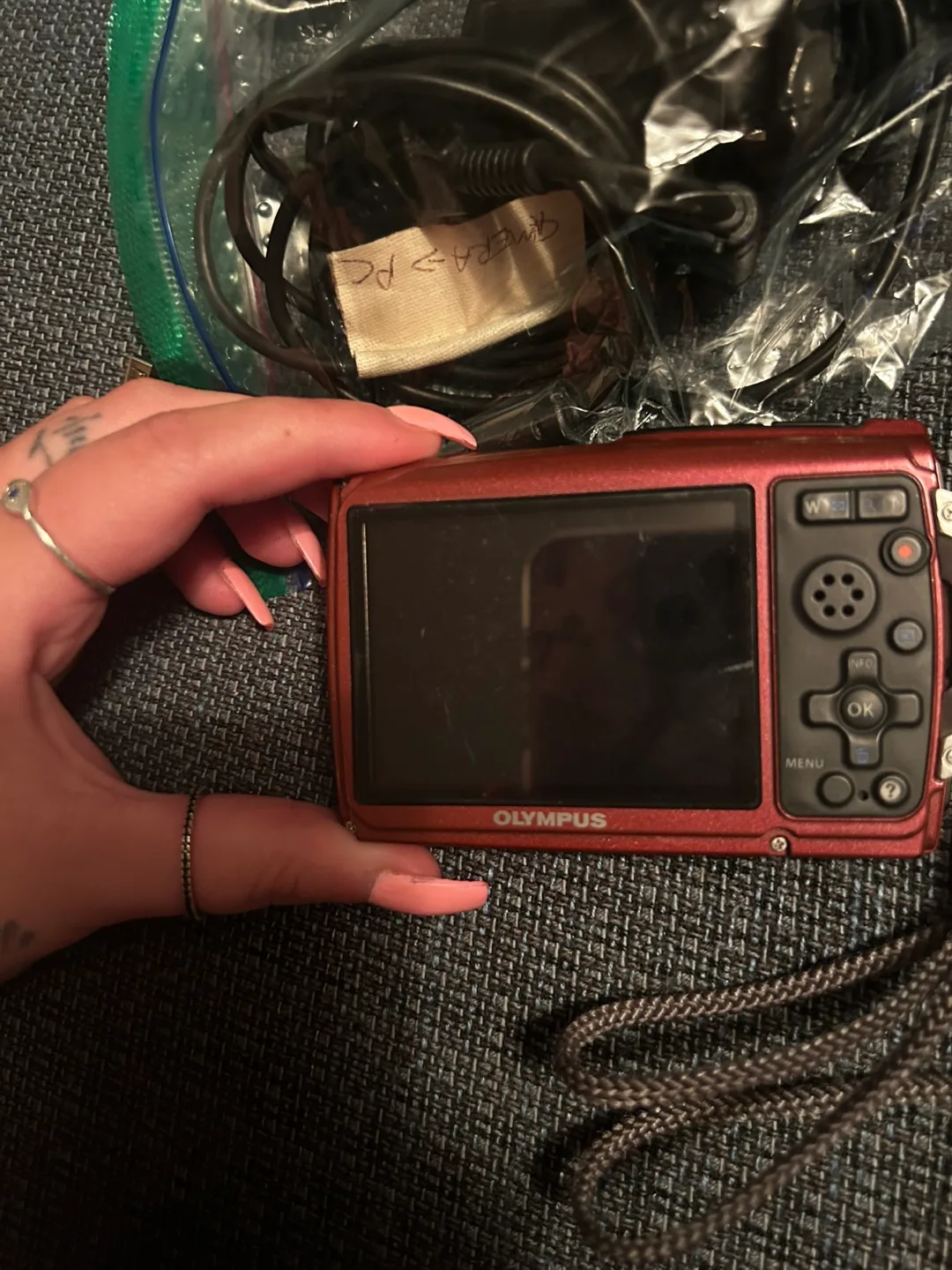 Olympus μ Tough Digital Camera image indicator(2)