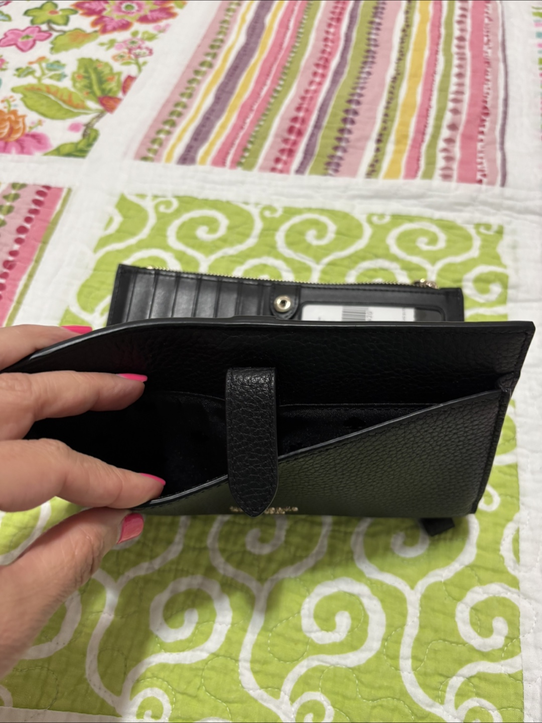Kate Spade Black Leather Wallet - photo 3