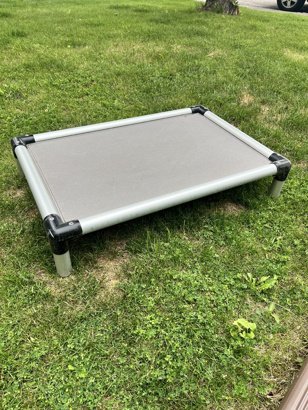 Elevated Dog Bed - Grey - photo 2