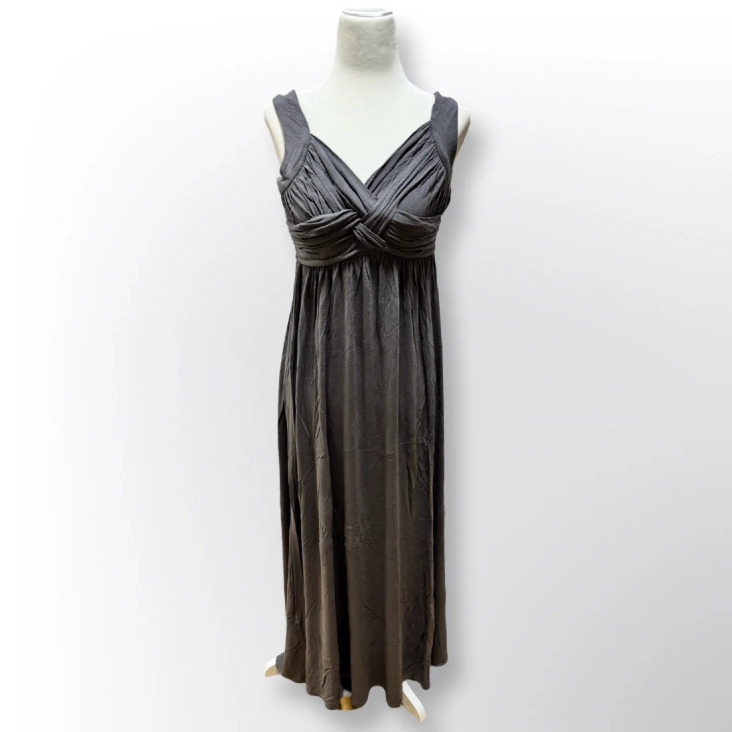 New York & Company Gray Maxi Dress | Size XS thumbnail