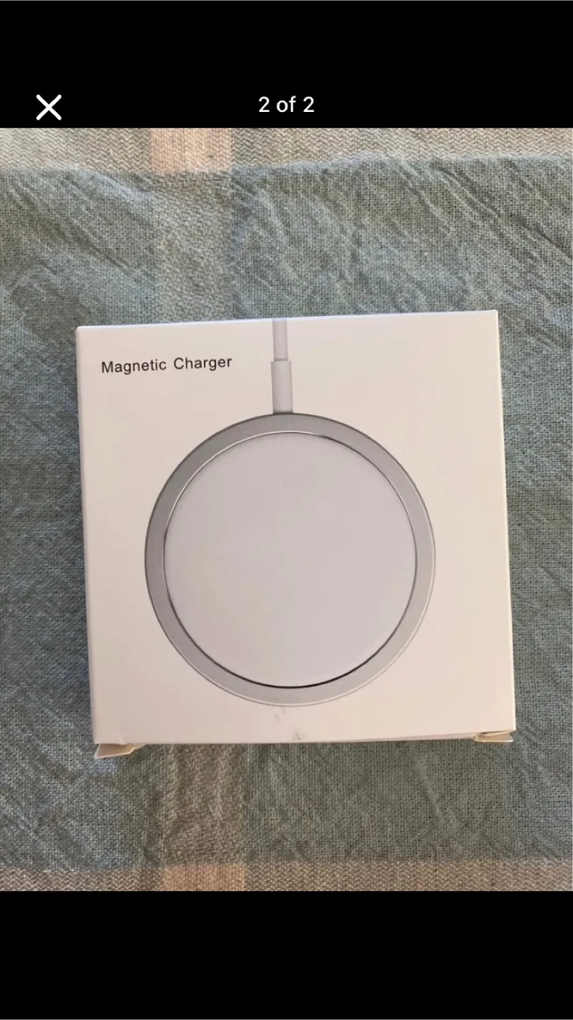 Magnetic phone charger