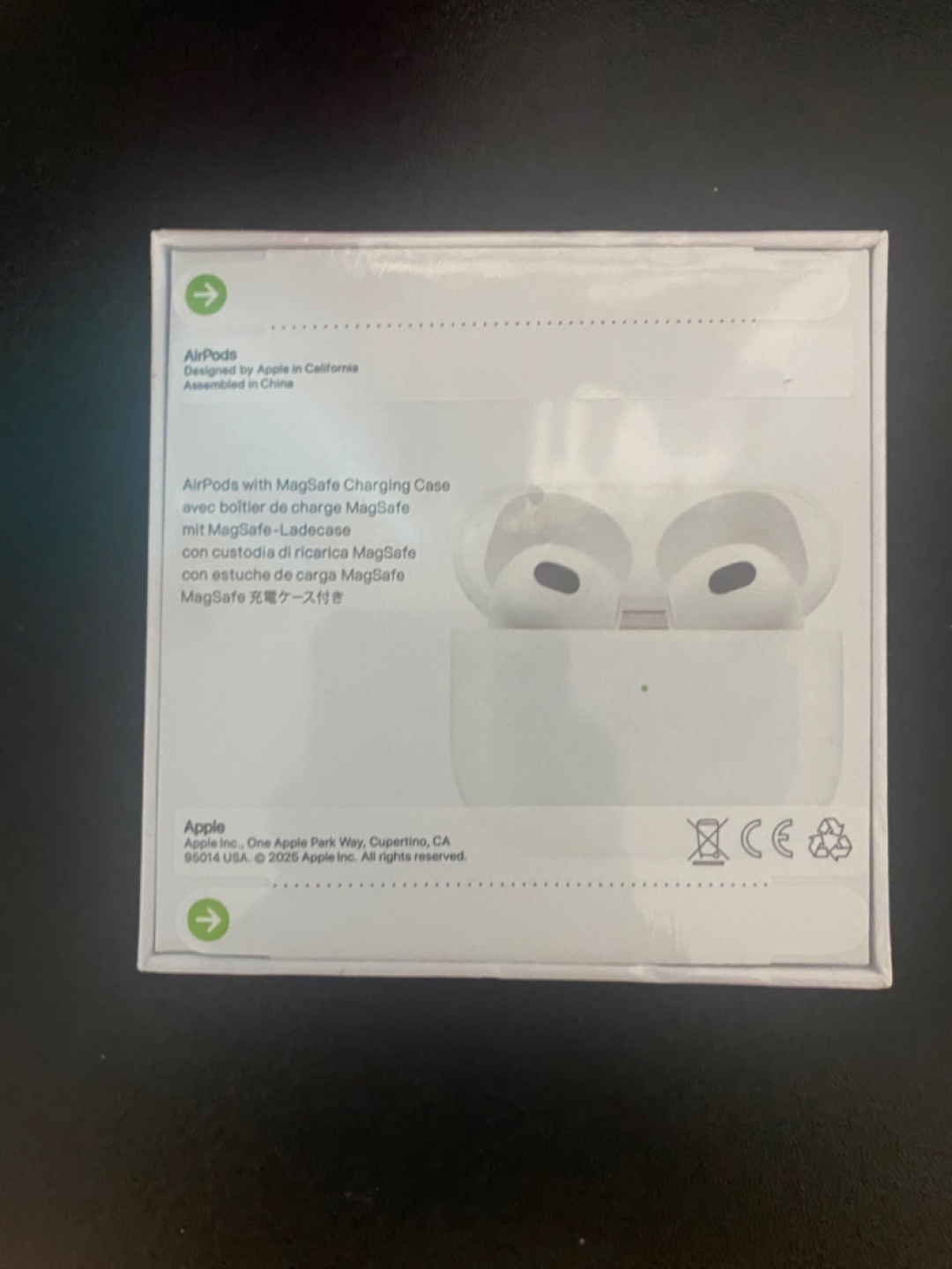Brand New Apple AirPods 3rd Gen Warranty Included - photo 2