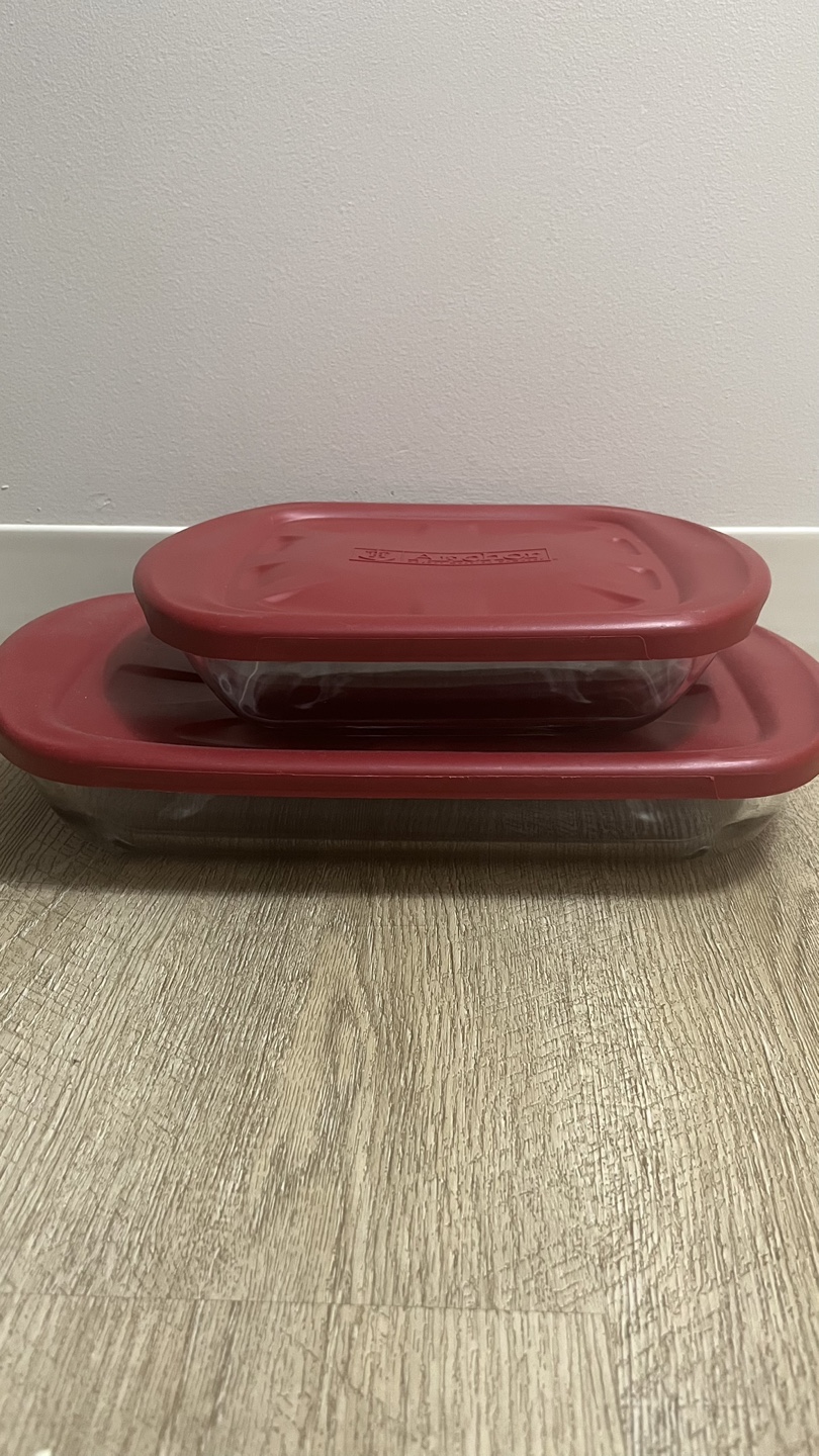 Anchor Hocking Glass Bakeware Set with Lids