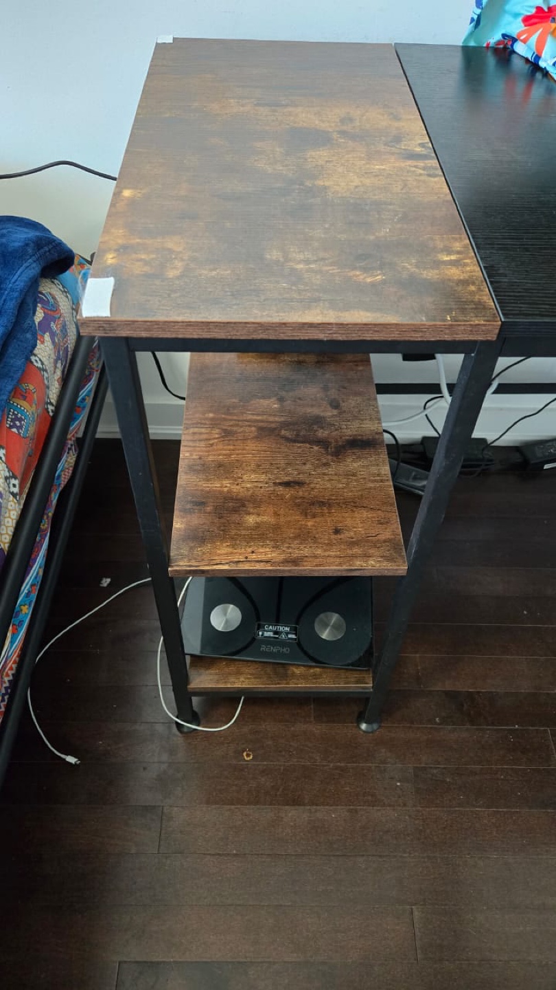 Computer Desk with Shelves - photo 3