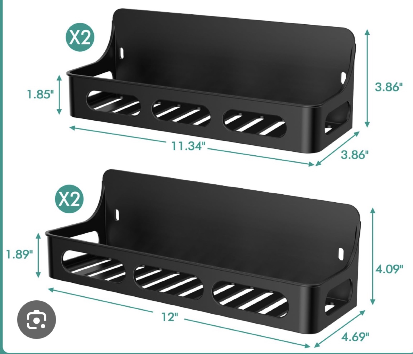 GOOVILLA WALL HANGING/MAGNETIC BACK STORAGE TRAYS - photo 5
