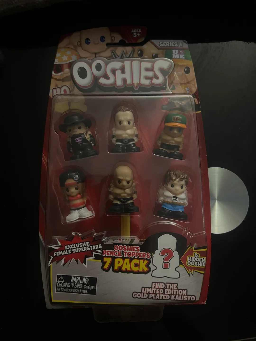 WWE Ooshies Pencil Toppers 7 Pack thumbnail