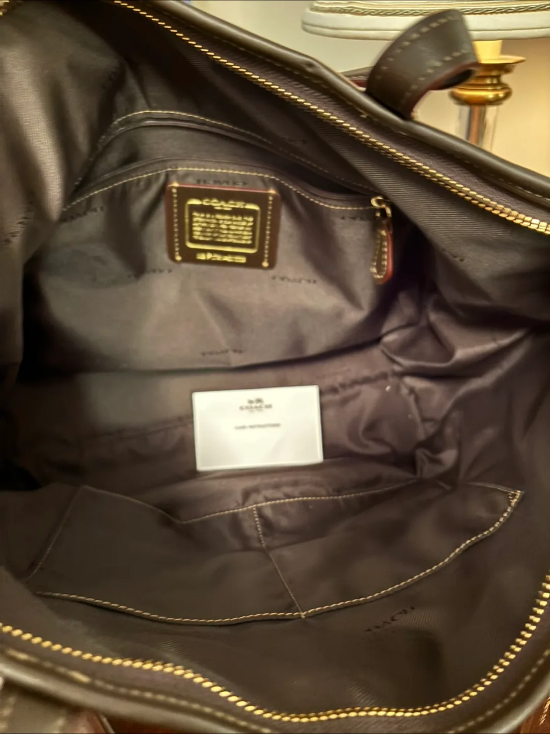 Coach Signature East West Tote image indicator(3)