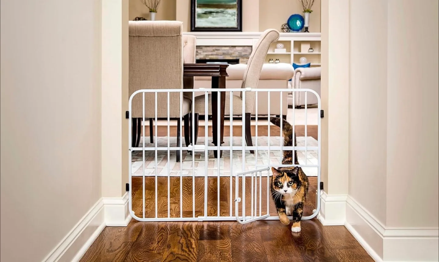 Evenflo Easy Walk-Thru Pet/Baby Gate image indicator(4)