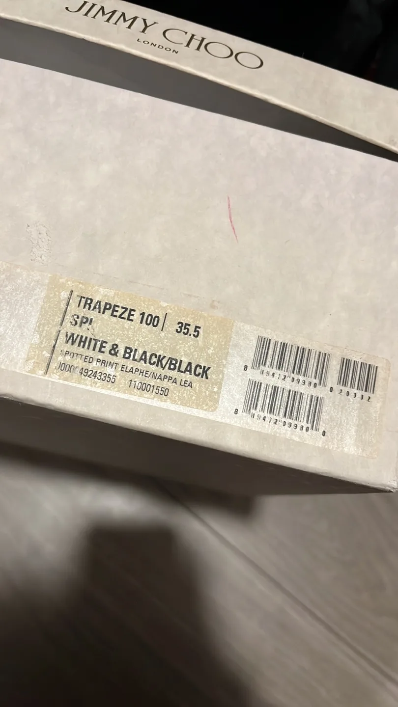Jimmy Choo Trapeze 100 Heels - Size 35.5 image indicator(5)