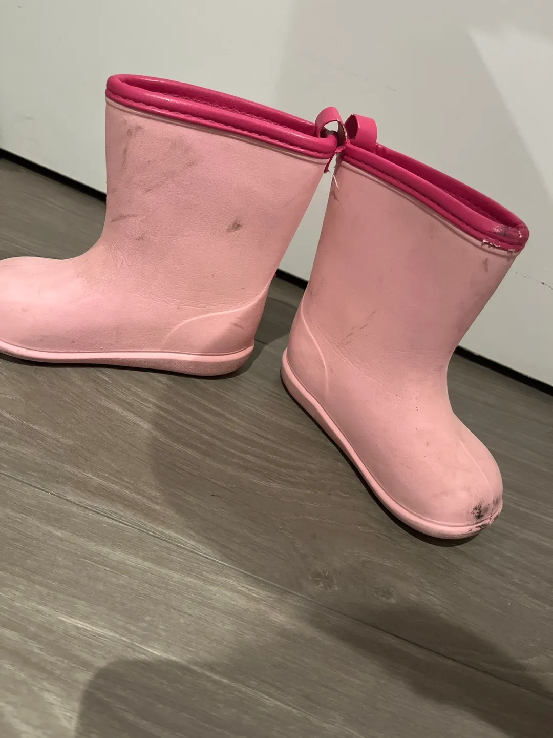 Pink Dinosaur Rain Boots - Size 8 image indicator(2)