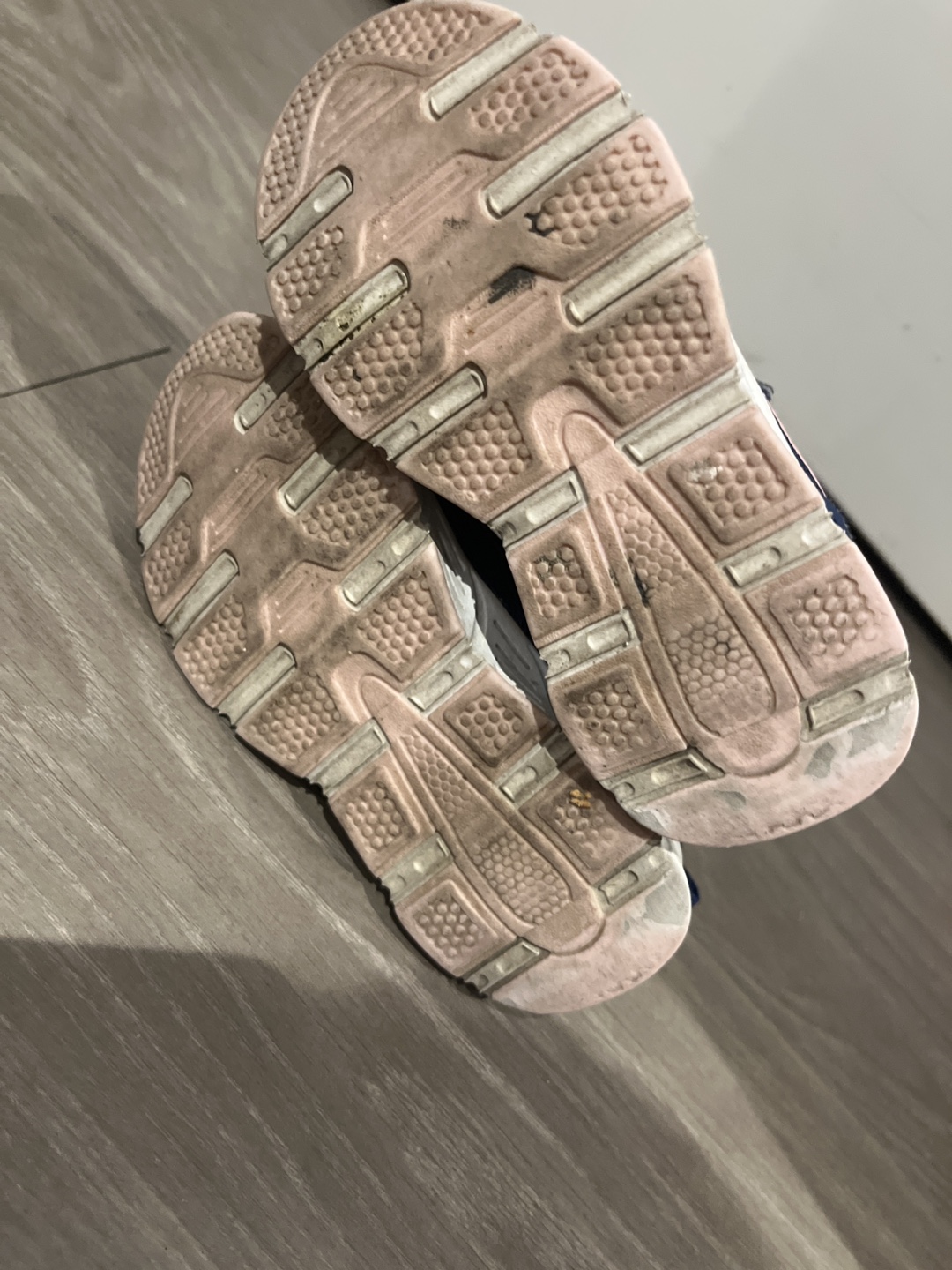 Toddler Girls Navy & Pink Runners - Size 8 - photo 3