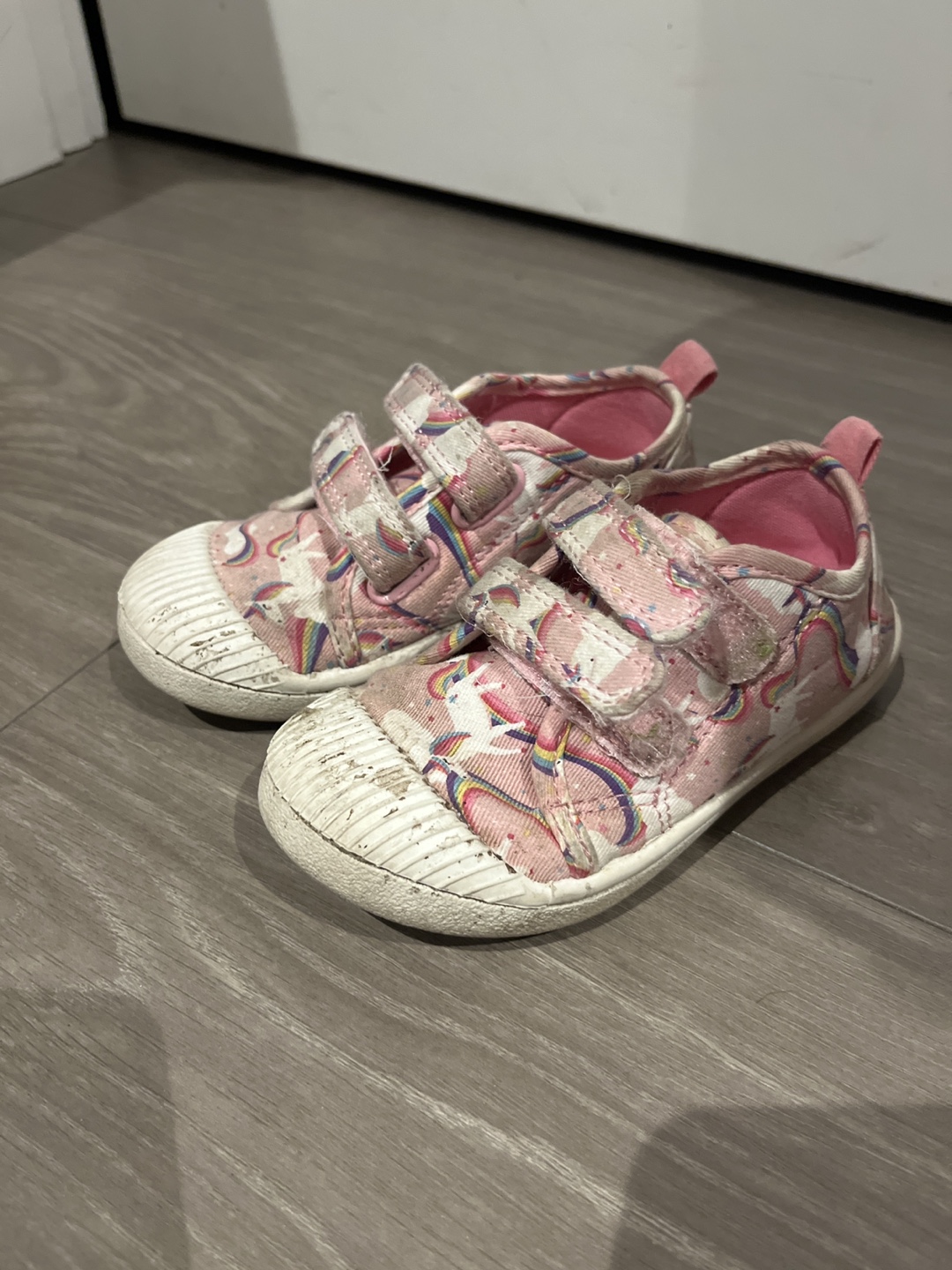 Pink Unicorn Sneakers size 8