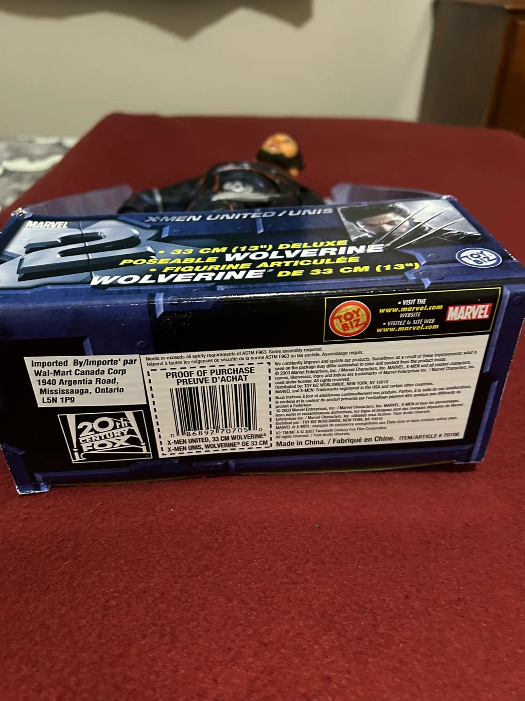 X-Men United Wolverine 13" Poseable Figure image indicator(3)