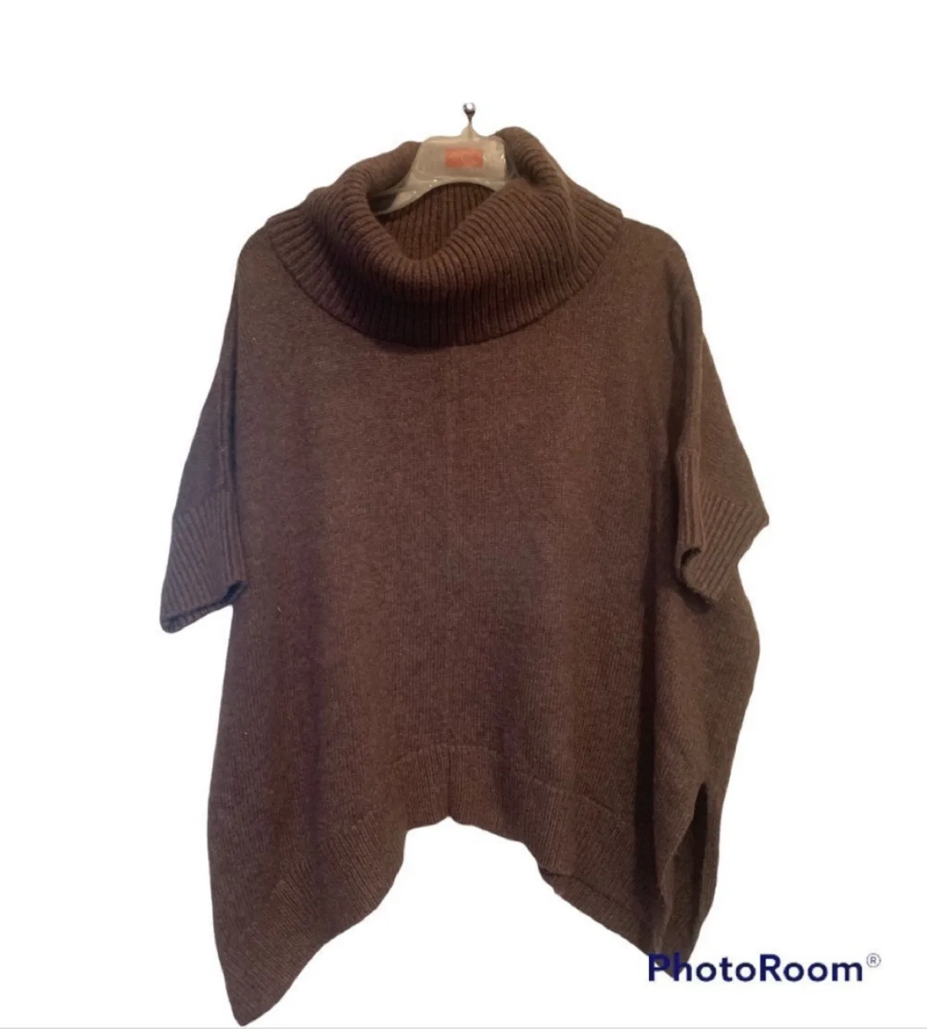 Old Navy Brown Poncho - Size M thumbnail