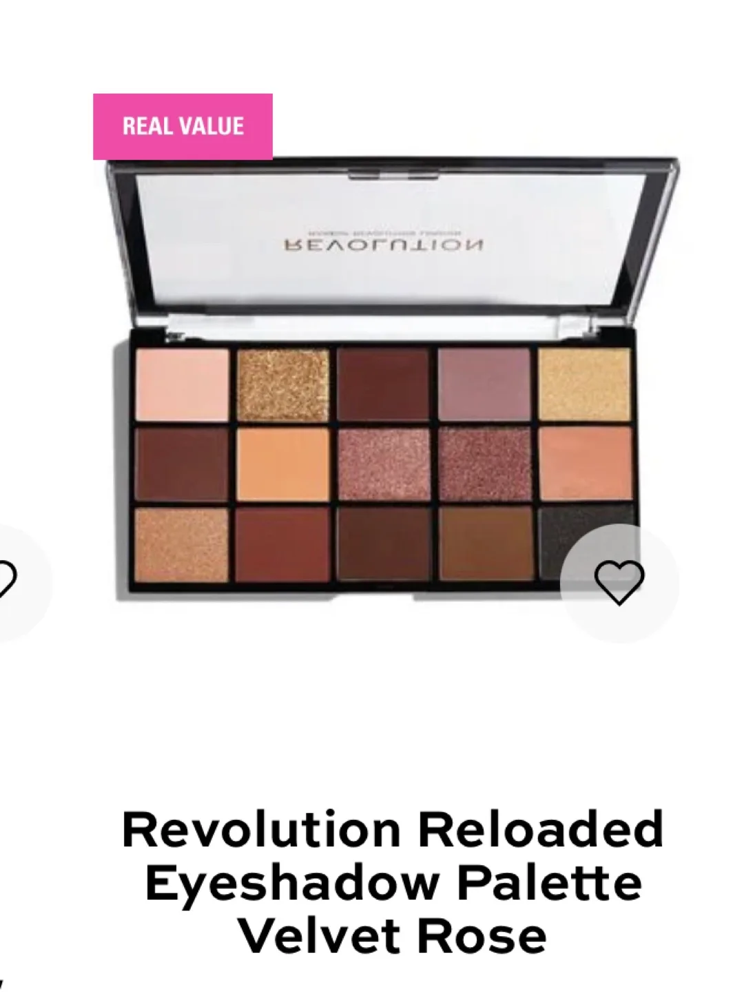 Broken but new Revolution Reloaded Palette - Velvet Rose image indicator(2)