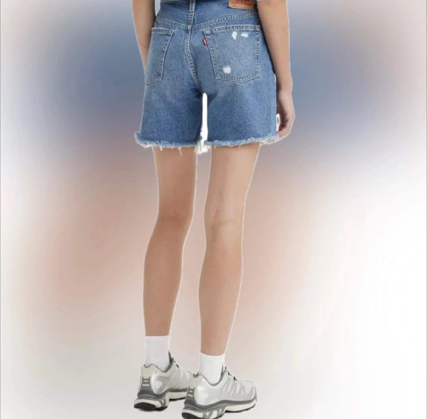 Levi’s 501 Mid Thigh Women’s Shorts | Medium Wash image indicator(2)