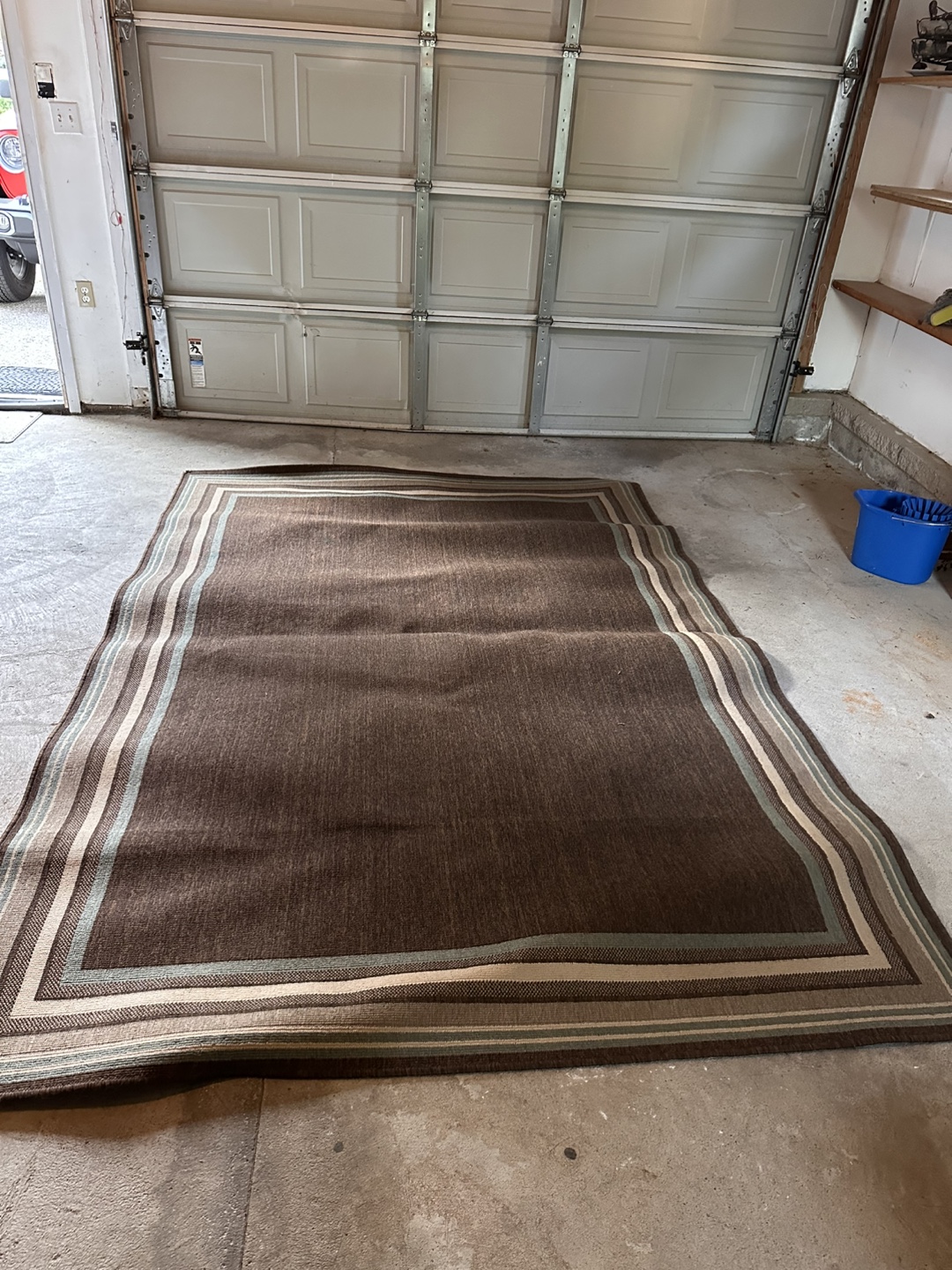 Brown Patterned Area Rug - photo 2