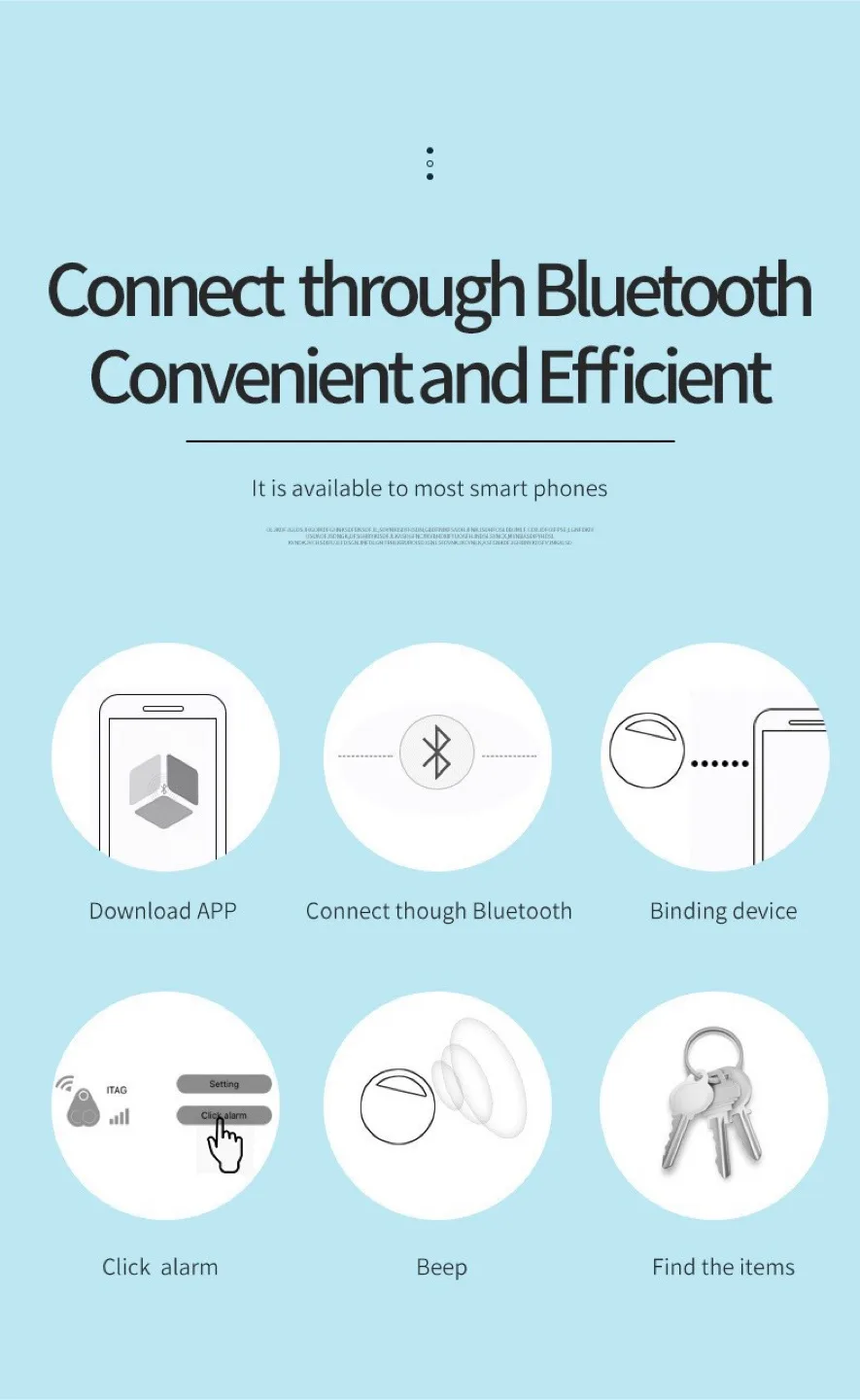 iTag Smart Anti-Lost Device image indicator(3)