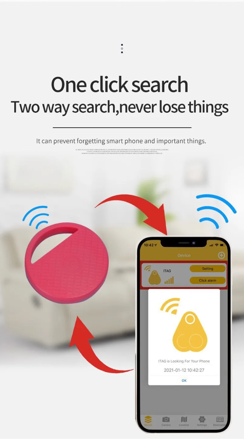 iTag Smart Anti-Lost Device image indicator(2)