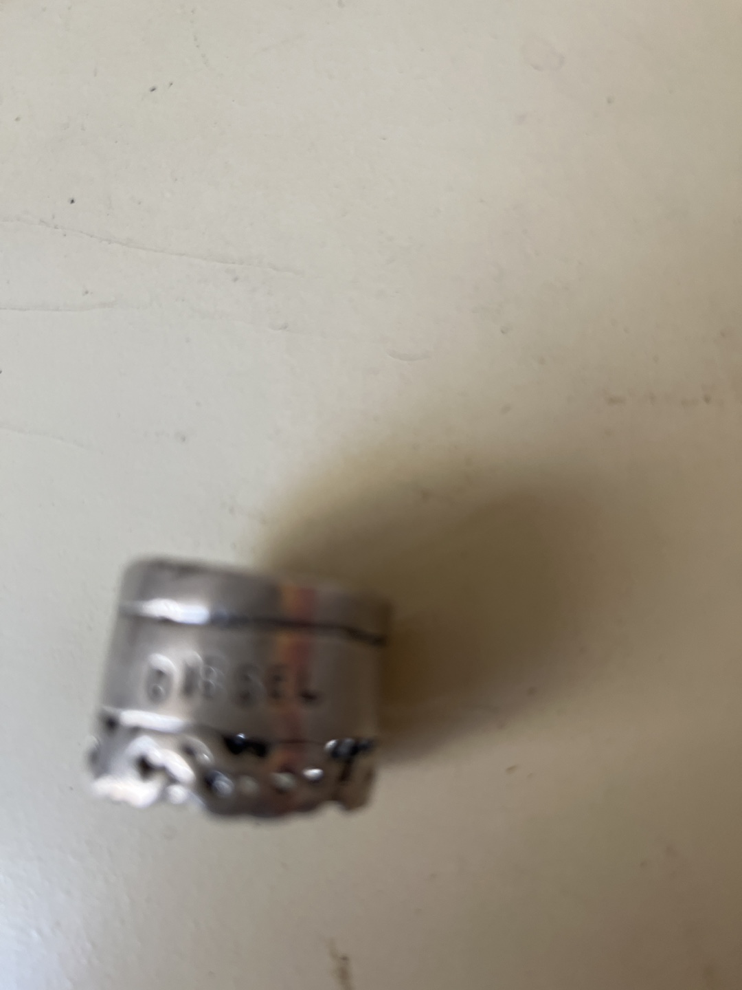 Diesel Silver Ring