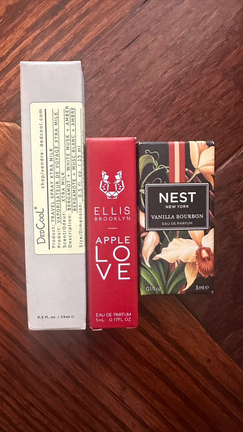 Perfume Sample Set: DedCool, Ellis Brooklyn, Nest thumbnail