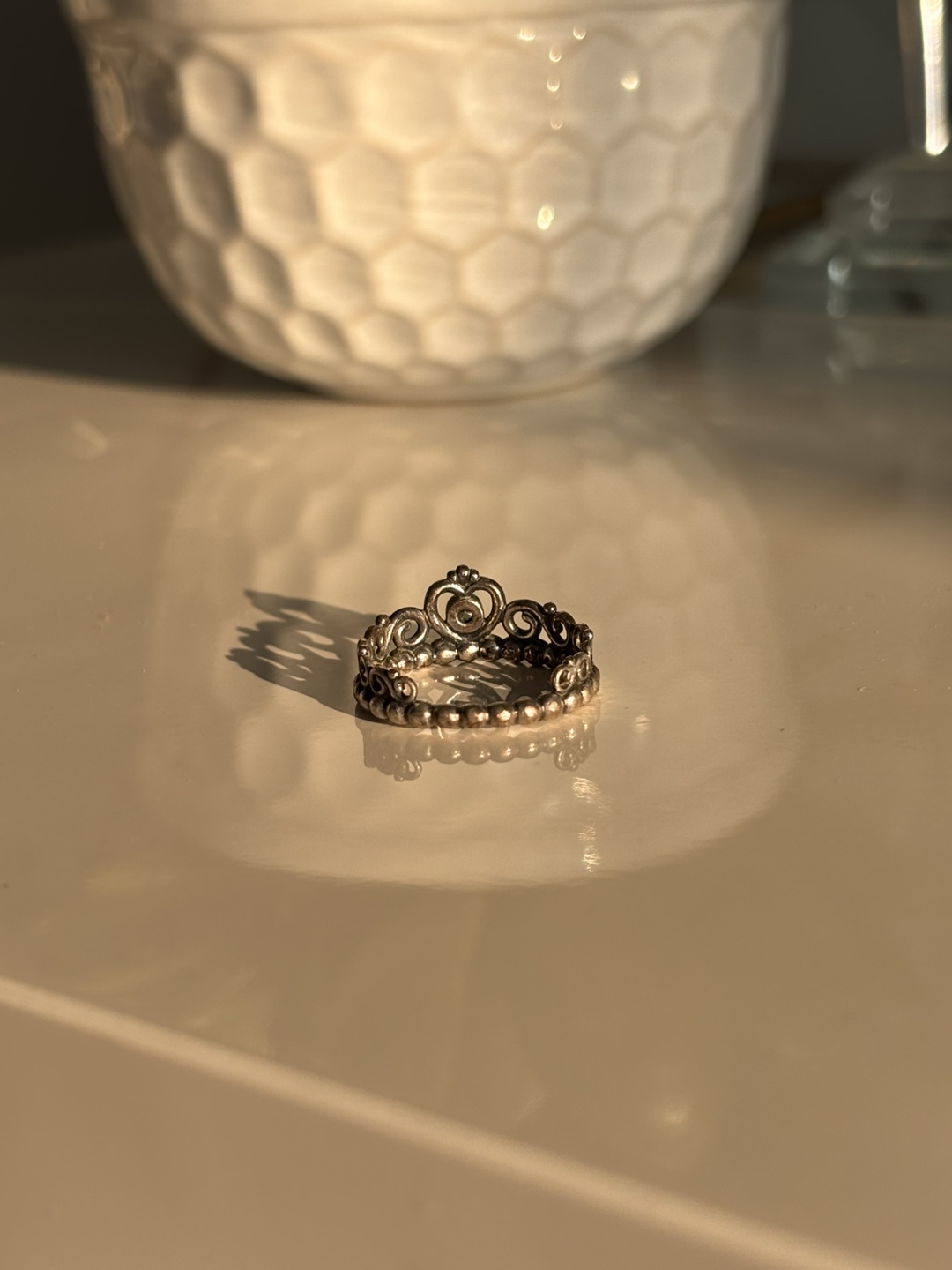 Pandora Silver Tiara Wish Ring - photo 2
