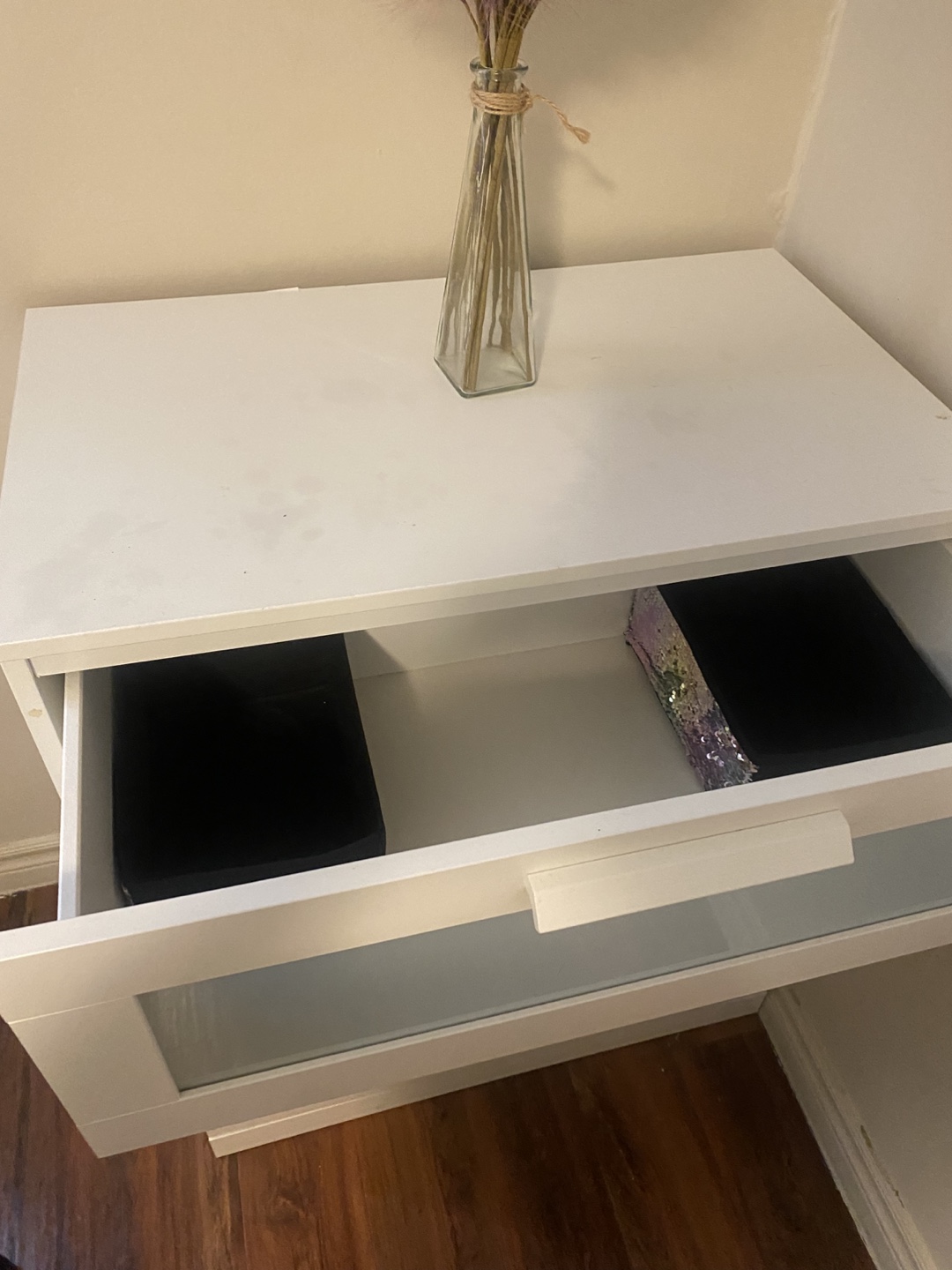 White IKEA Hemnes 3-Drawer Chest - photo 2