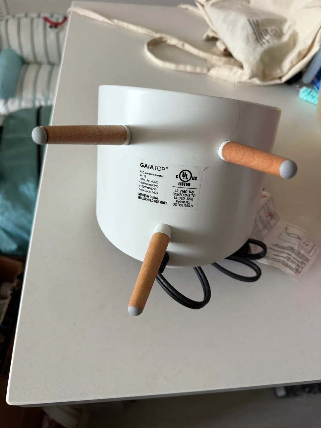 GAIATOP PTC Ceramic Heater image indicator(2)