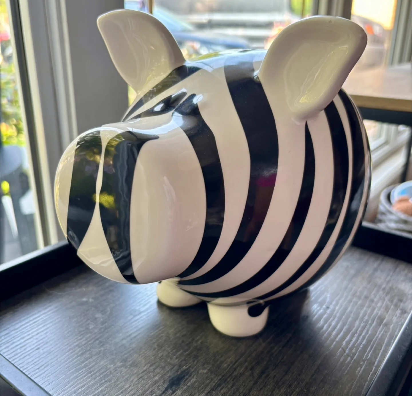 Zebra Piggy Bank image indicator(2)