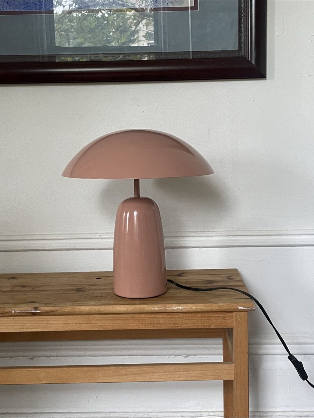 pink mushroom lamp ! - photo 2