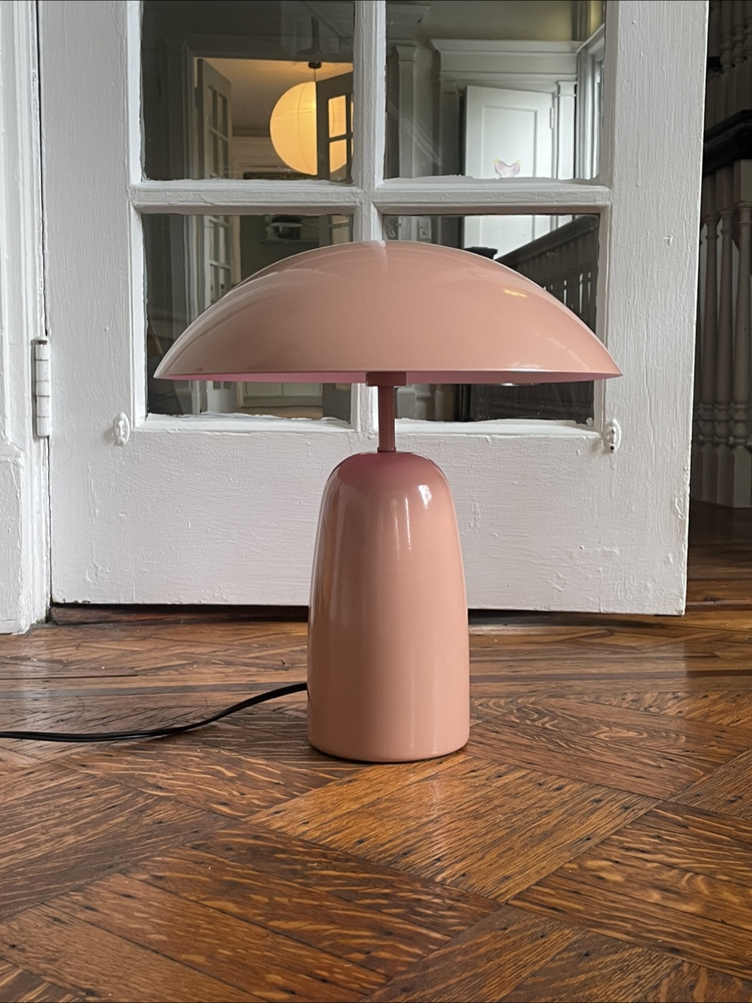pink mushroom lamp !