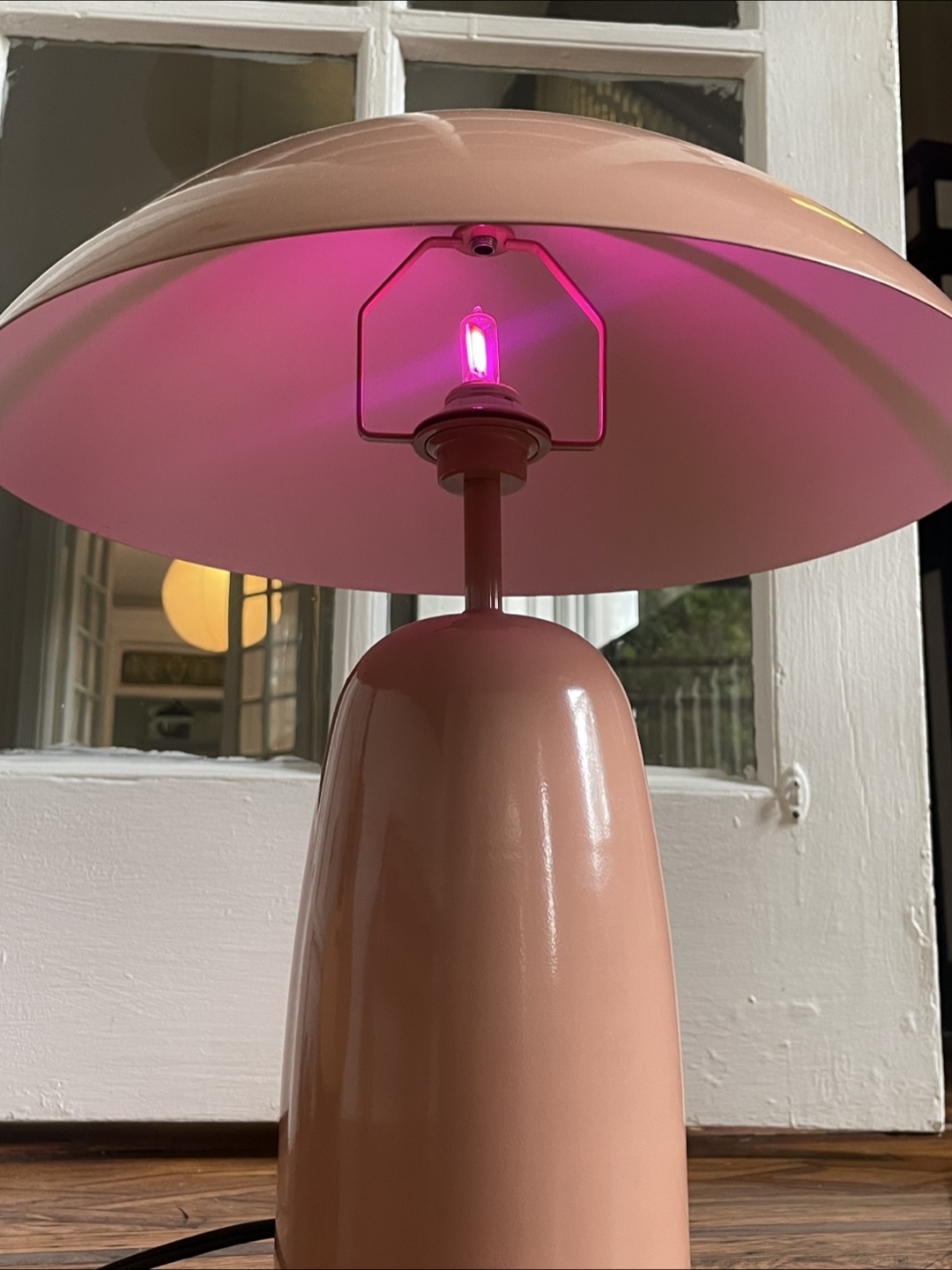 pink mushroom lamp ! - photo 3