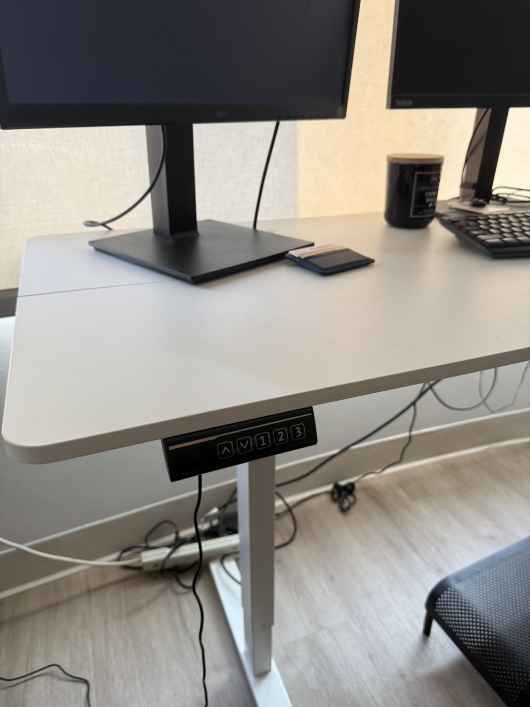 Adjustable Standing Desk - White - photo 2
