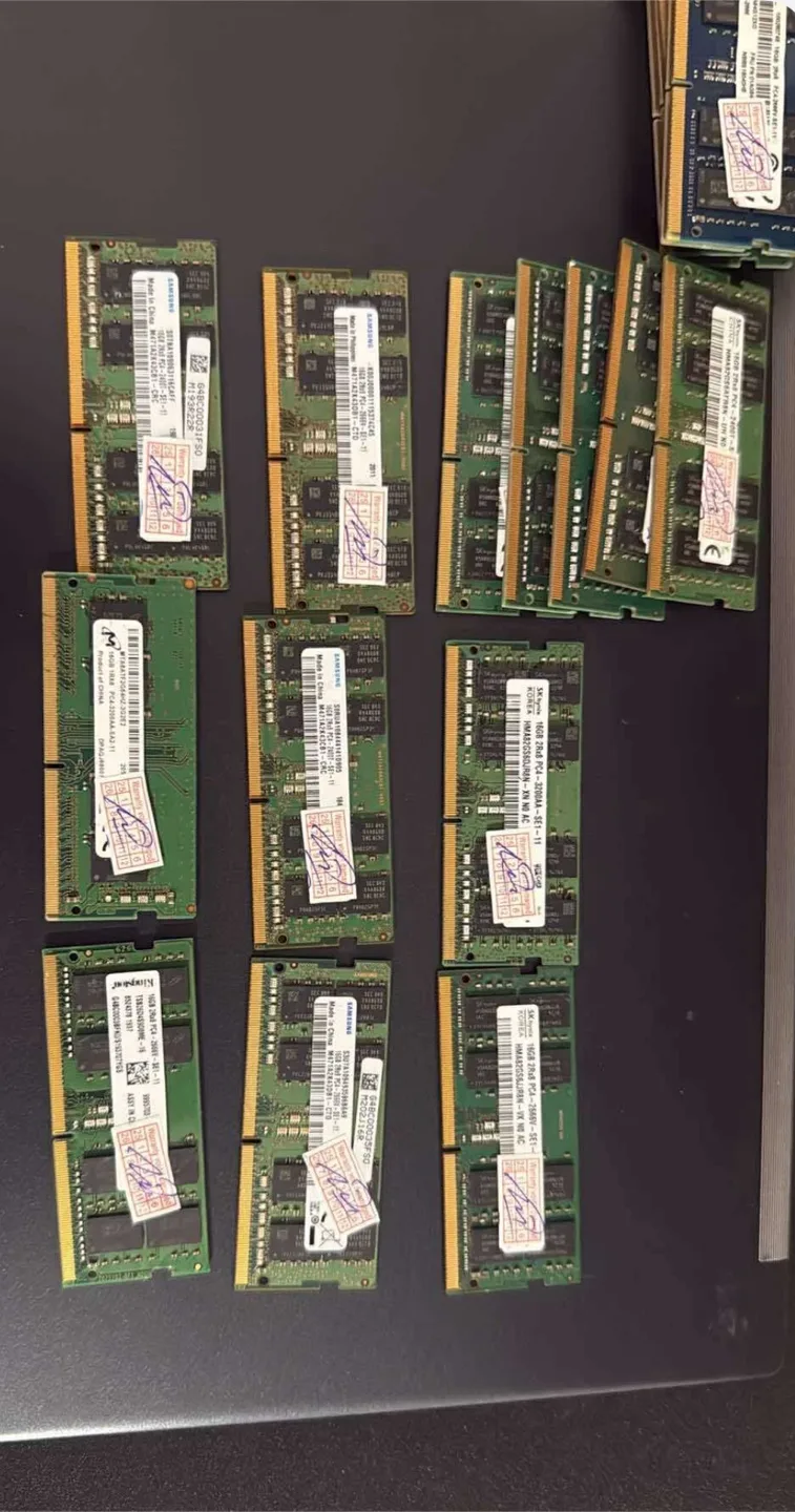 Mixed RAM Sticks - Samsung, SK Hynix, Kingston thumbnail