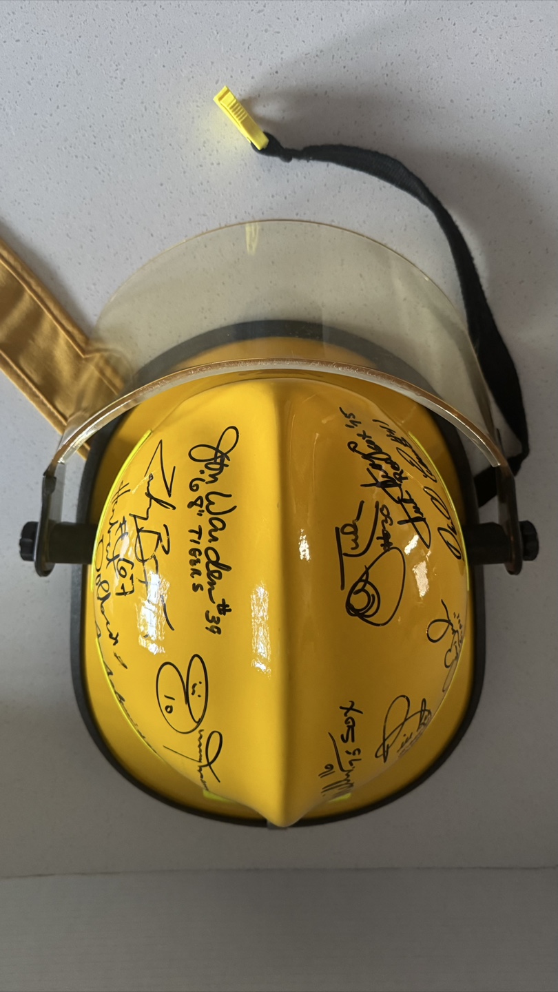 Firefighter Helmet - Yellow - photo 3