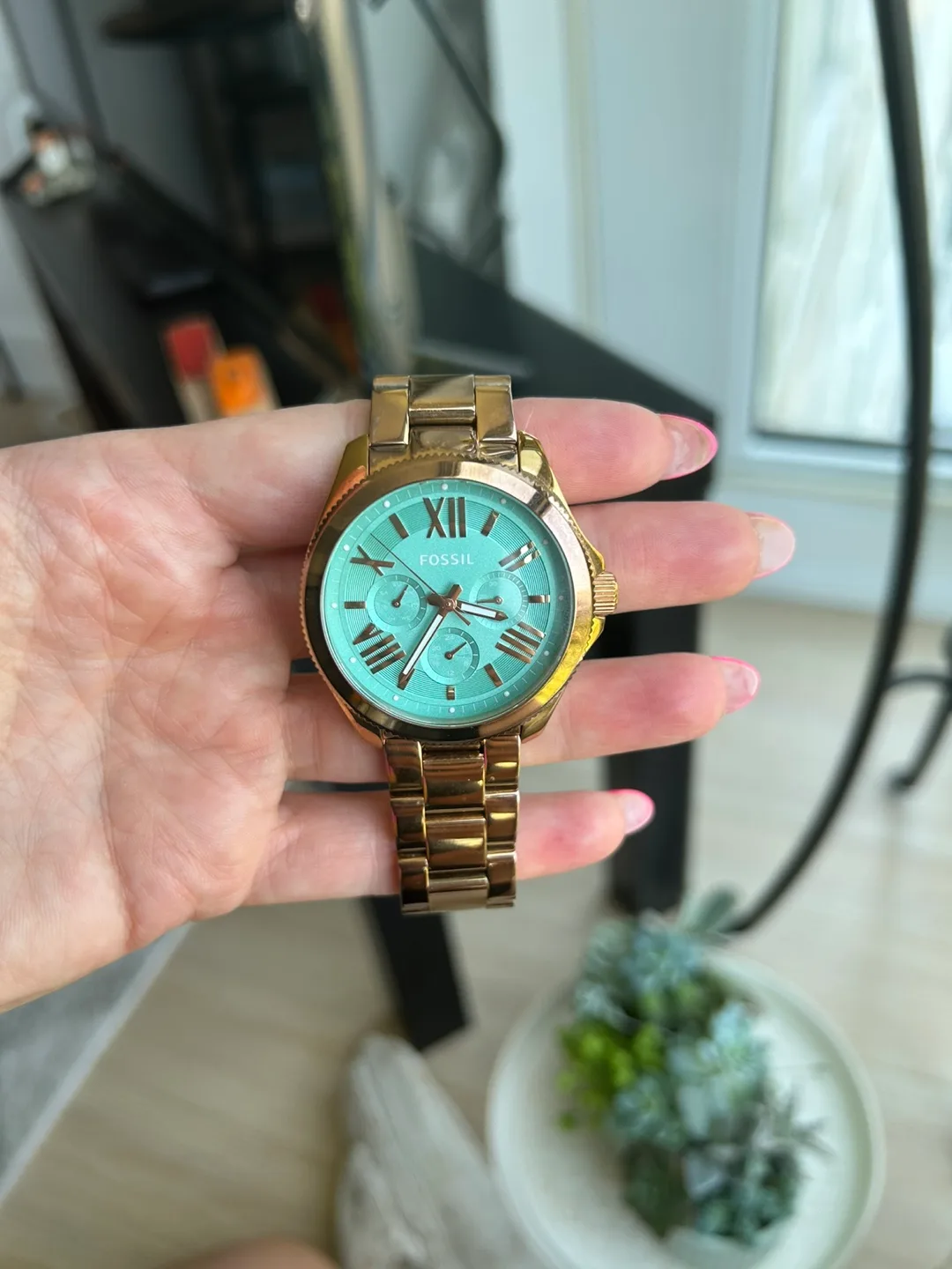 Fossil Gold-Tone Ladies' Watch thumbnail