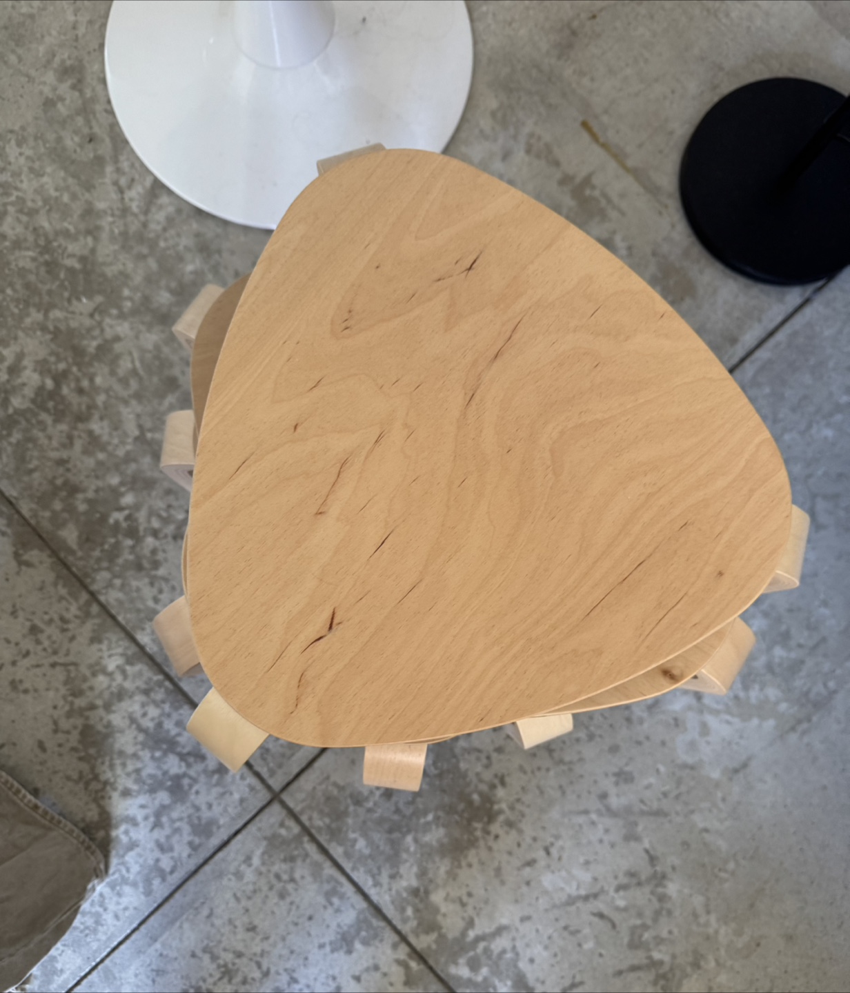 4 x IKEA KYRRE Stools