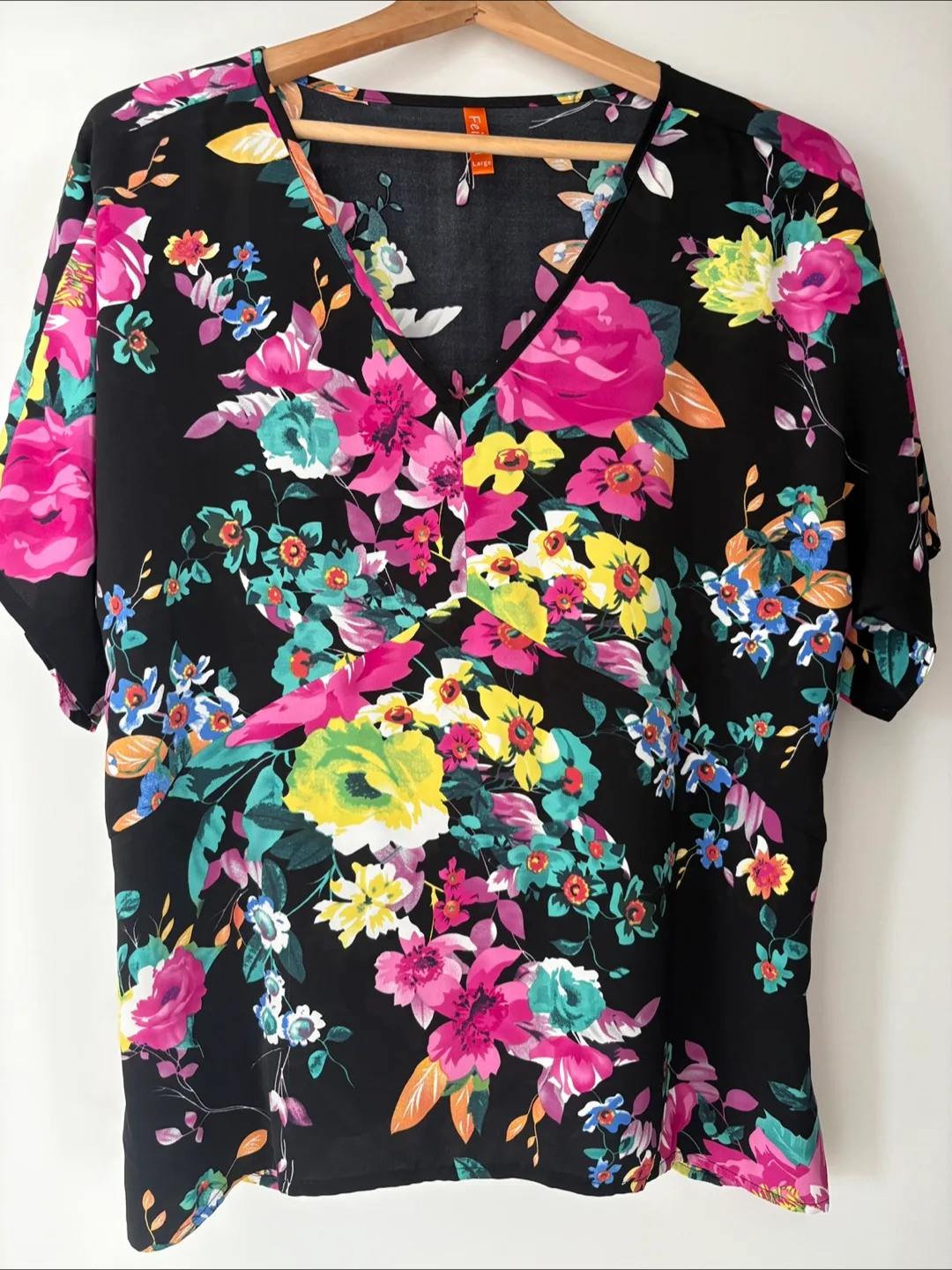 Feiersi Floral Blouse L-XL thumbnail