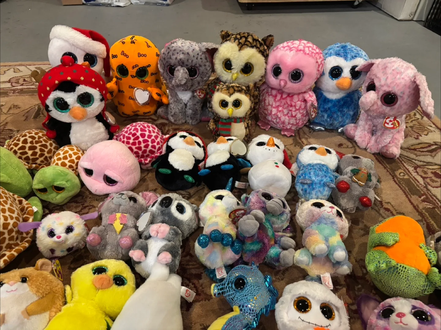 Various retired Ty Beanie Boos plush toys -nwt image indicator(3)