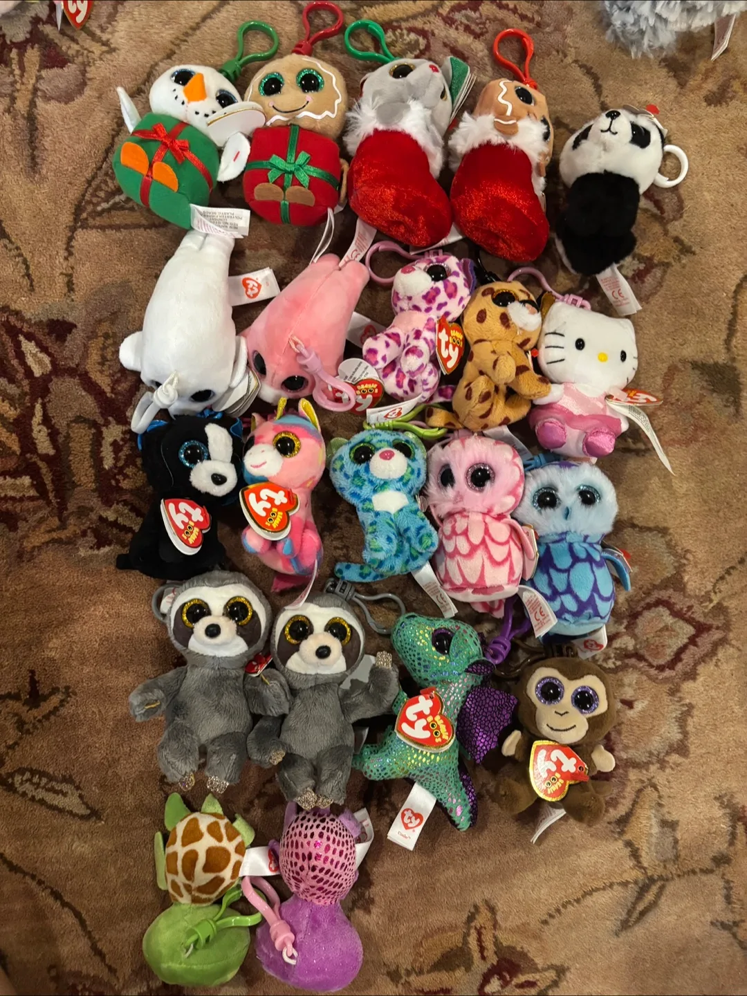 Various retired Ty Beanie Boos plush toys -nwt image indicator(4)