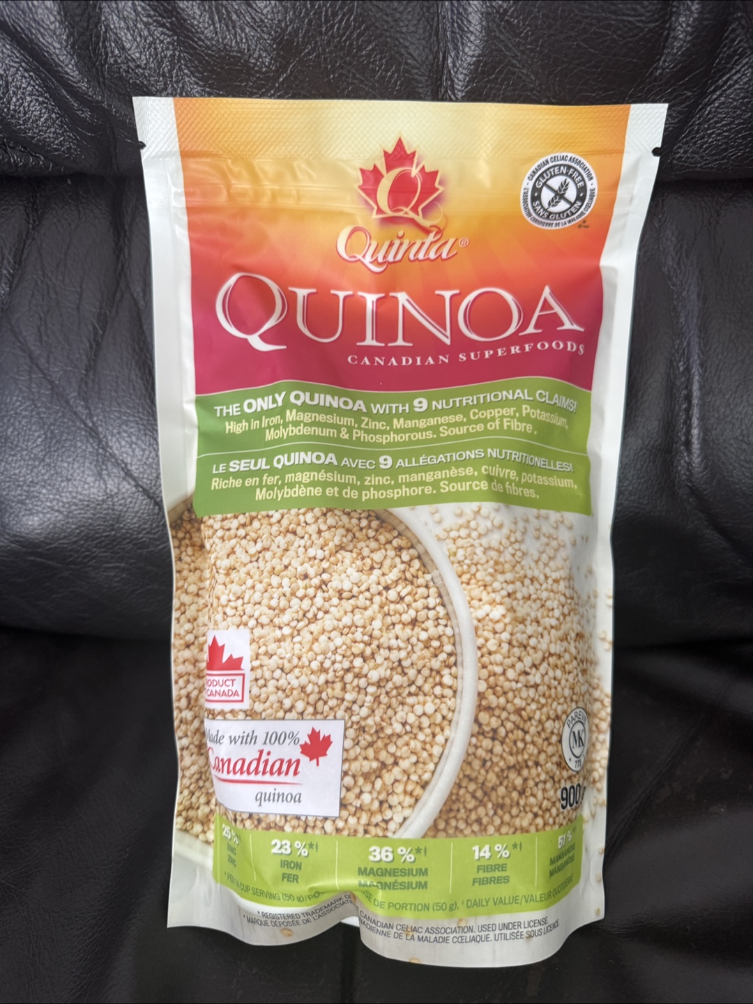 Quinta Quinoa - Canadian Superfood, 900g