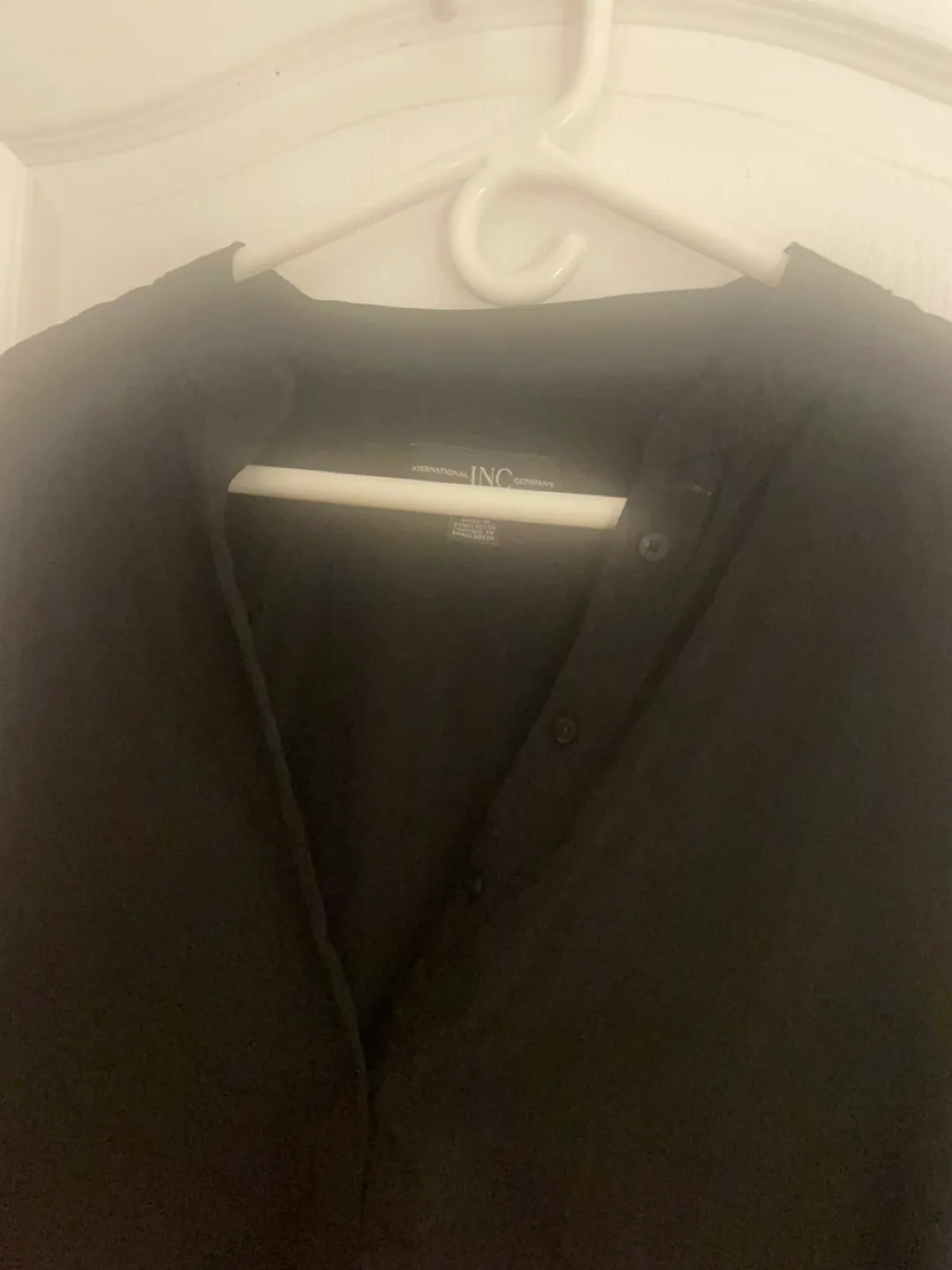 Black cotton tunic-draw waist image indicator(6)