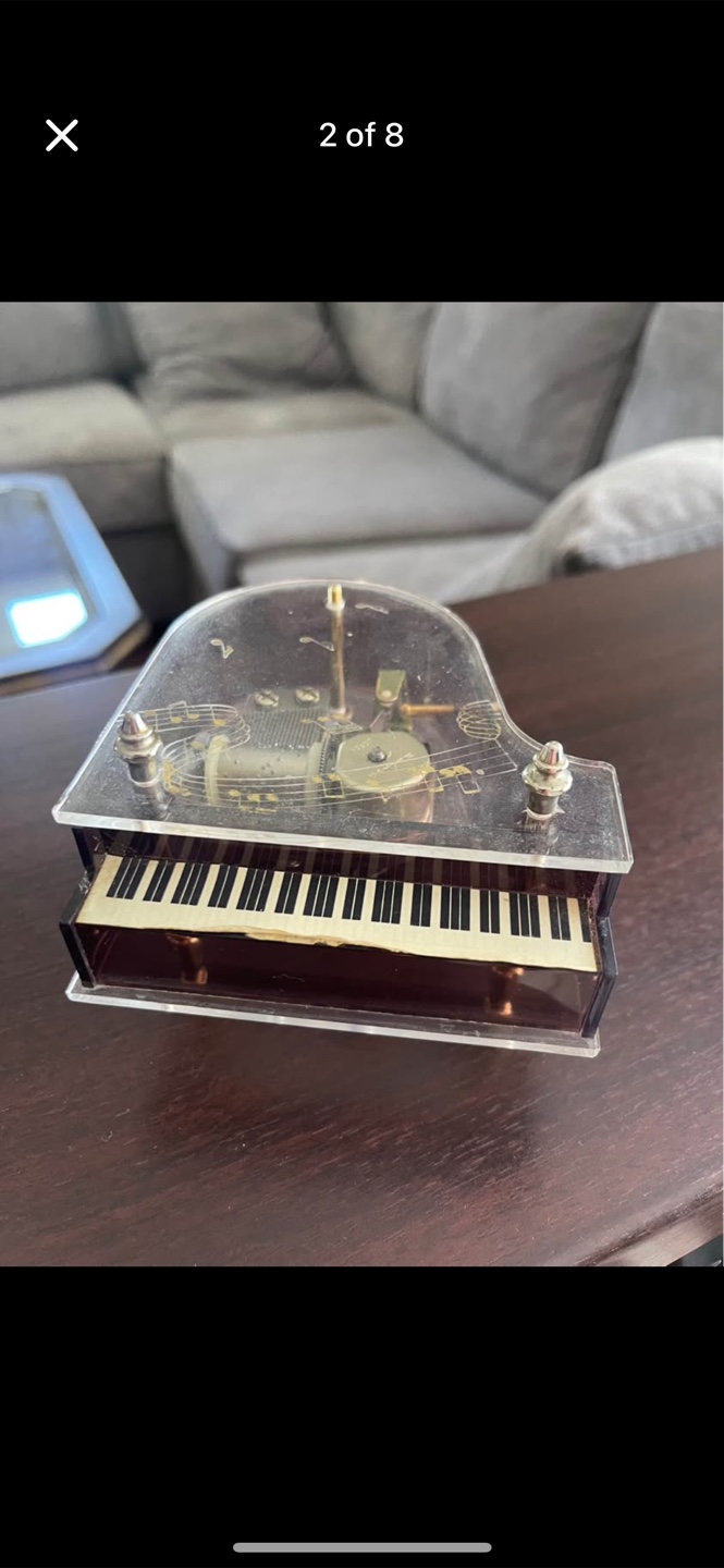 Piano Music Box