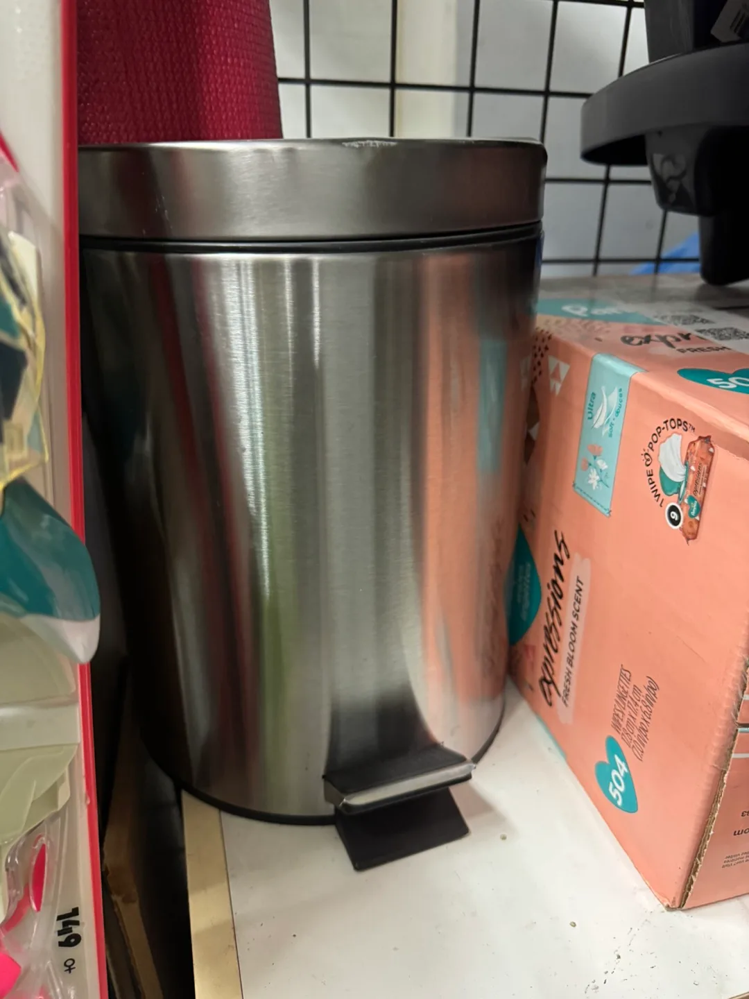 Stainless Steel Step Trash Can thumbnail