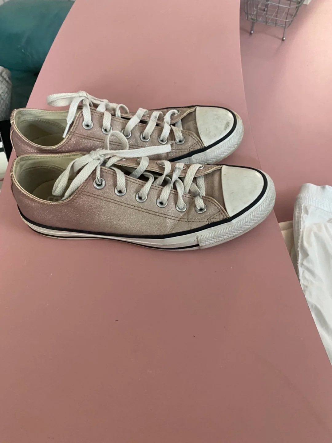 Converse All Star Glitter Shoes image indicator(2)