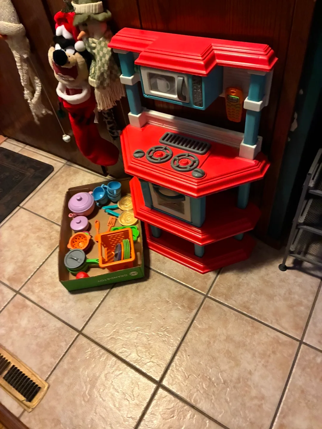 Kids Play Kitchen and Dishwasher thumbnail