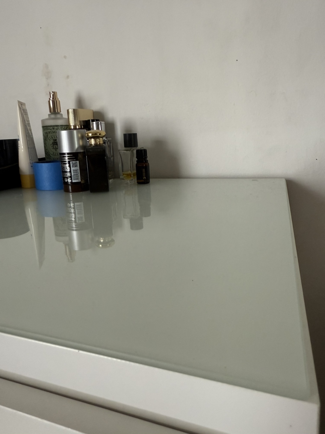 IKEA Malm Dresser with glass top panel - photo 2