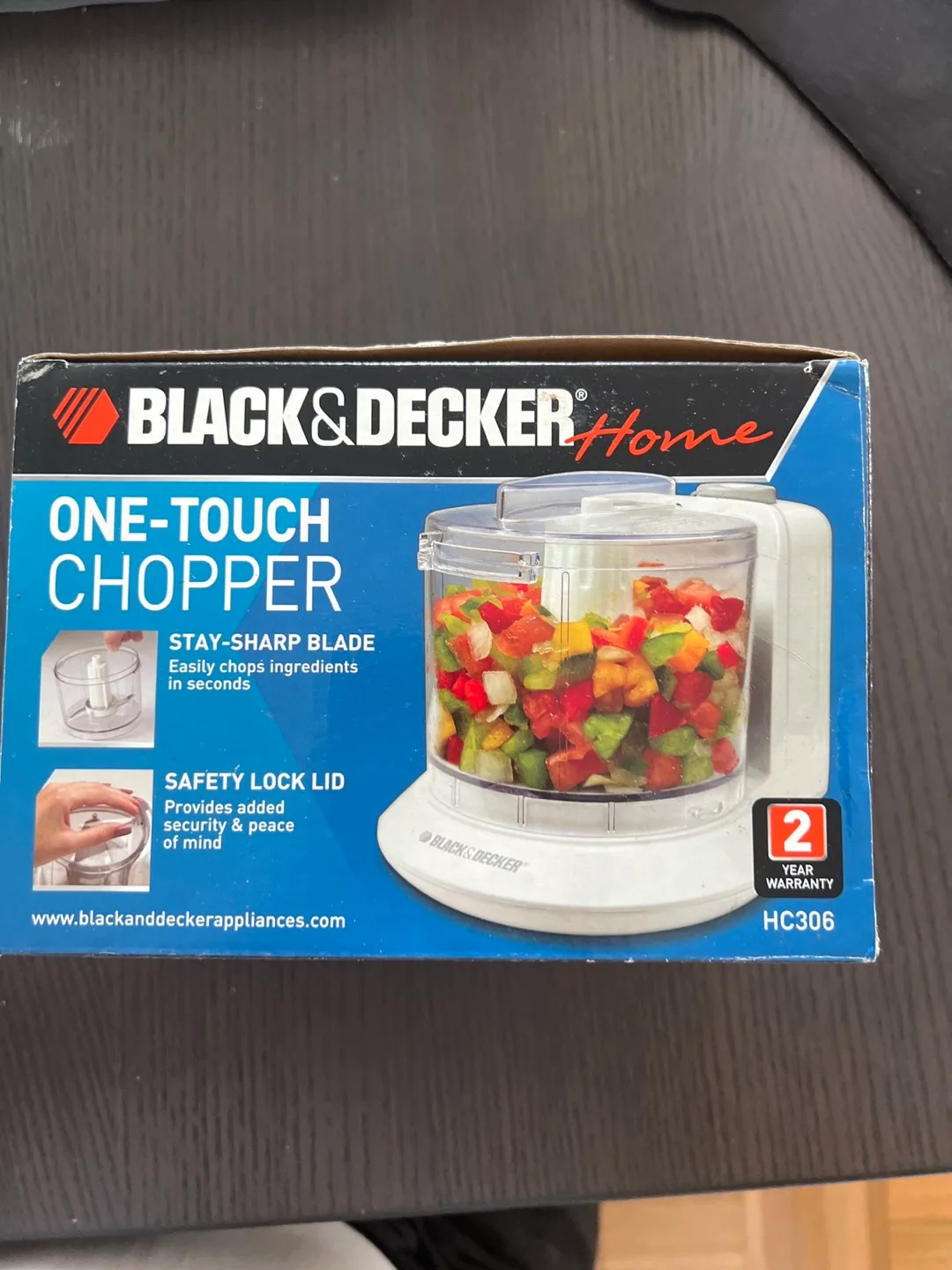 Black & Decker Home One-Touch Chopper HC306 image indicator(2)