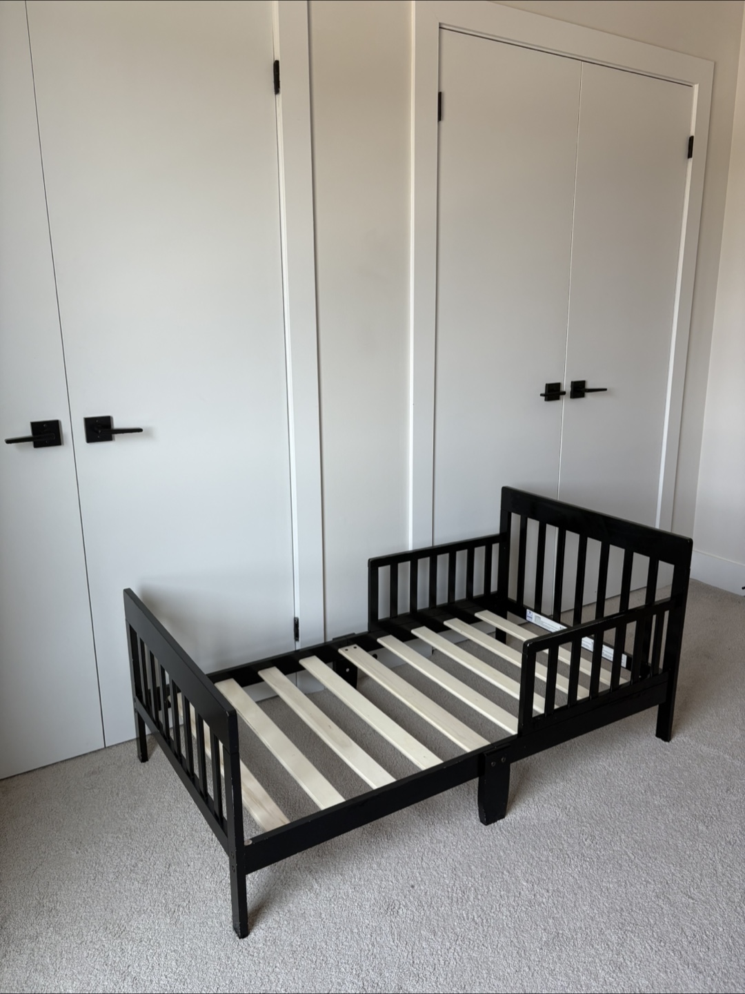 Black Toddler Bed Frame