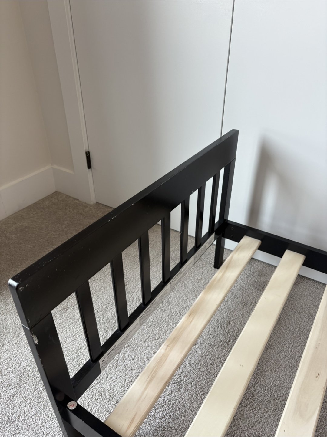 Black Toddler Bed Frame - photo 5